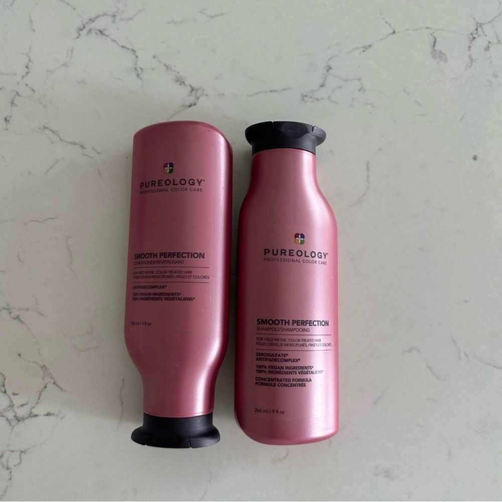 Pureology Smooth Perfection Shampoo & Conditioner Set – New – Authentic